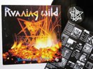 RUNNING WILD - Branded and Exiled LP 1985 Noise Rec. Ger Heavy Metal Power Metal