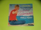 45 tours EP - JOHNNY HALLYDAY - L'IDOLE DES JEUNES - 1962 - DEDICACE
