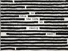 Is This The Life We Really Want?