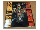 Signed Guns N Roses Appetite For Destruction Vinyl LP Original 5 No Reserve