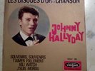 45t Johnny Hallyday vogue dov 08 souvenirs souvenirs