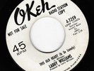 Northern Soul Larry Williams This Old Heart (Is So Lonely) Okeh Demo Original