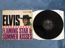 ELVIS PRESLEY ORIGINAL UK LP FLAMING STAR & SUMMER KISSES 1965 RD 7723 RARE