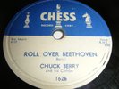 CHUCK BERRY 78 Roll Over Beethoven / Drifting Heart 1956 Chess 1626  EX+