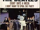 THE BEATLES Eight Days a Week on Capitol 45 With Pic Sleeve West Coast Thumb Tab