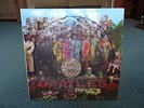 The Beatles Sgt Peppers LP Vinyl Picture Disc Original Card Cutout FREE UK P&P