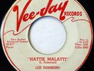 LEE DIAMOND 45 Hattie Malatti / Mama Loochie VEE-JAY r&b STRONG VG promo Ws702