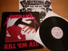 Metallica ?– Kill 'Em All LP 1983 RARE Roadrunner RR 9902 Vinyl Dutch Production
