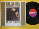 RAY CHARLES:THE GENIUS SINGS THE BLUES-HAND CLEANED+TESTED NEAR MINT