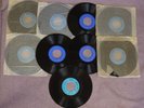 9 Seeburg Basic Records for 1000 Background Music System