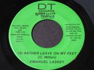 Emanuel Laskey   I'd Rather Leave On My Feet   DT   Detroit modern soul 45 HEAR