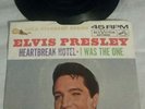 Elvis Presley Heartbreak Hotel - I Was The One 45 RCA Gold Standard Series