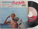 JOHNNY HALLYDAY Chante Les Filles ORIGINAL EP Vogue EPL. 7878 + Languette