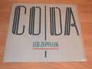 LED ZEPPELIN Vinyl LP CODA Swan Song