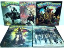 Molly Hatchet LP Vinyl Record Album Lot: Take no Prisoners + Beatin' the Odds ++