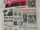Guns N' Roses ?G N' R Lies Lp prensa venezuela insert