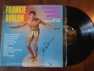 Frankie Avalon Muscle Beach Party Movie Signed Record lp original vinyl album