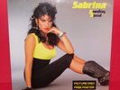 SABRINA * Something Special * Rare Picture Disc Vinyl LP Record * With Poster *