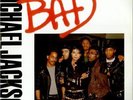 Michael Jackson Bad - Red Vinyl - EX UK 12