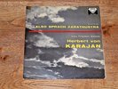 SXL 2154 WBG ed.1 2E 3E STRAUSS Also sprach Zarathustra KARAJAN Vienna nm