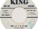 5 ROYALES Don't Let It Be In Vain (HEAR IT) R&B Vocal Group 45 DJ