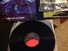 METALLICA: Ride the Lightning USA Elektra 60396-1 Hard Rock LP w/ Inner
