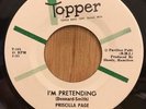 PRISCILLA PAGE northern soul 45 I'm Pretending / Throw The Poor Dog   Topper NM