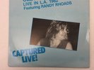 Ozzy Osbourne Live In L.A. 1982 Feat. Randy Rhoads  LP VINYL VGC