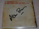Alan Parsons FRAGILE Single farbiges Vinyl, mit Autogramm, neu
