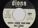 Northern Soul 45 - Bill Lucas - Cause I Know Your Mine - Dionn - mp3