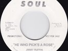 Northern Soul--JIMMY RUFFIN--He Who Picks A Rose / Who's Leading You On--