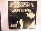 MISFITS EVILIVE ORANGE LABELS PLAN-9 RECORDS 7 INCH VINYL 1982 RARE