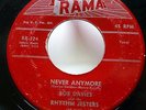 BOB DAVIES Rhythm Jesters 45 She'll Never Know RAMA Rockabilly Jr1075