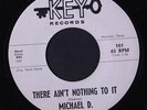 MICHAEL D.: There Ain't Nothing To It / All Is Lost 45 Hear  (flip is VG)