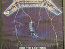 Metallica - Ride the Lightning LP - Elektra - 1984 - Rock - Metal - NM / NM