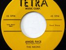 The NEONS 45 Angel Face / Kiss Me Quickly TETRA doo wop M- Ws755