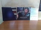 Johnny hallyday vinyle album évenement édition limitée certificat d'authenticité