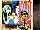 ELVIS COSTELLO imperial bedroom (1st uk & inner) LP EX/EX XXLP 17 new wave 1982