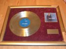 Ancien disque d'or Johnny Hallyday numéroté