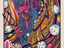 Queens of the Stone Age poster London O2 Arena 21.11.17 Villains Tour 