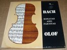 J.S. BACH Sonatas & Partitas for VIOLIN solo  THEO OLOF  3LP box CRI 180455-7 NM