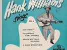 Hank Williams Sings Vol 2   EP on MGM X1102