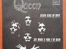 QUEEN-SEVEN SEAS OF RHYE RARE YUGOSLAVIAN 7'' PS 1974 UNIQUE COVER