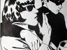 SONIC YOUTH - 1990 - Konzertplakat -  Concert - Goo - Tourposter - Hamburg