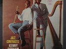 KENNY DORHAM: Jazz Contrasts LP Hear  (white label, stains obc, clear taped sea