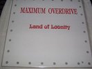 MAXIMUM OVERDRIVE LAND OF LOONITY RAAAAAAAAARE LP spitfire marauder