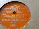 MATTIA BATTISTINI ERNANI O DEI VERD'ANNI MIEI GRAMOPHONE MONARCH 052141