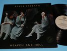 BLACK SABBATH   HEAVEN AND HELL LP   ORIGINAL PROMO PRESS