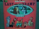 1962 Walt Disney's Lady And The Tramp OrigInal Vinyl Lp w/ Booklet, ST 3917