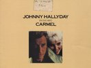 JOHNNY HALLYDAY CARMEL GOLDMAN J'oublierai ton nom, MAXI 45T MONO-FACE, Rare